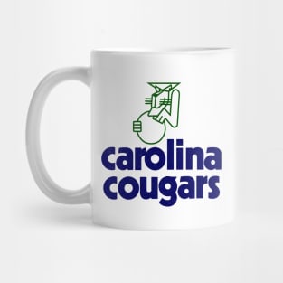 Defunct Carolina Cougars ABA Basketball 1969 Mug